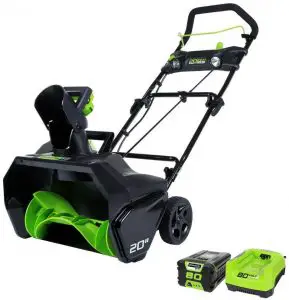 greenworks pro SNC404 Snow Thrower
