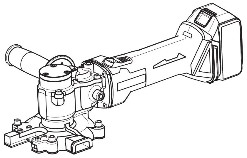 makita DSC251ZK 18V Brushless Steel Rod Cutter