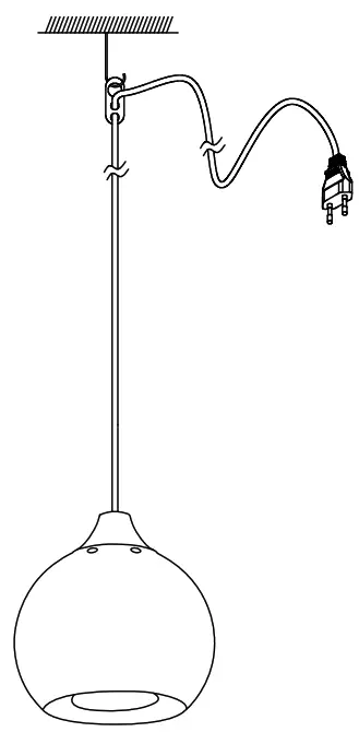 NOVA LIFE Bola Pendant Light