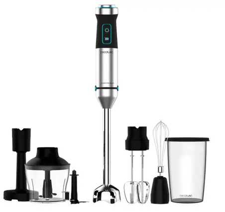 cecotec 04275 Power Titan Black 1500XL TOTALMIX Hand Blender -