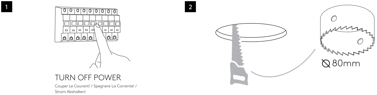 astro 1240016 Taro Square Adjustable Downlight-fig7