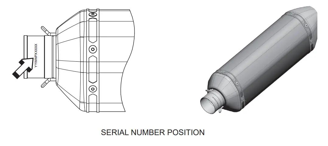 AKRAPOVI Kawasaki Z H2 Slip-On Line Exhaust System - fig