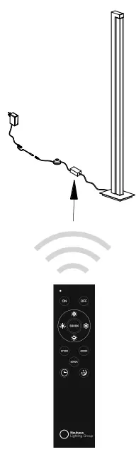 Paul Neuhaus PURE LINES LED Floor Lamp - fig 3