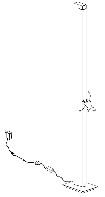 Paul Neuhaus PURE LINES LED Floor Lamp - fig 4