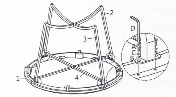 Best-Master-Furniture-A806TB-Newport-46-inch-L-Round-Walnut-Wood-Dining-Table-fig5