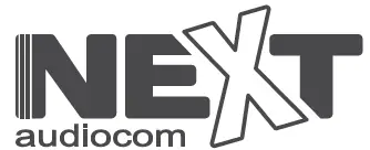 NEXT audiocom A40 Stereo Amplifier with Bluetooth logo