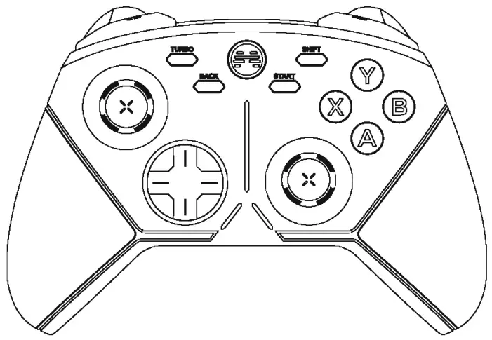 BEITONG BTP-2650S Wireless Gamepad Game Controller-fig1