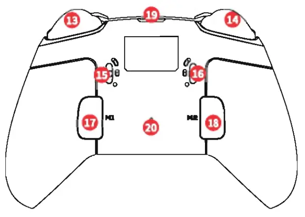 BEITONG BTP-2650S Wireless Gamepad Game Controller-fig3