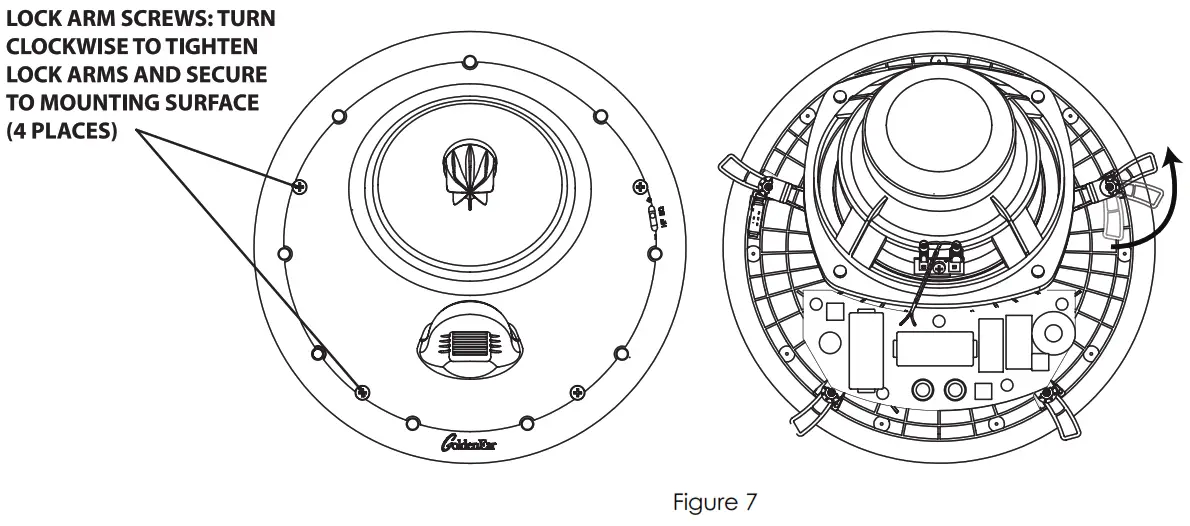GoldenEar Technology Invisa HTR 7000 In ceiling home theater speaker at Crutchfield - Figure6