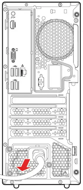 Lenovo 90RX009GUS IdeaCentre 5 Mineral Grey Desktop - Figure 3