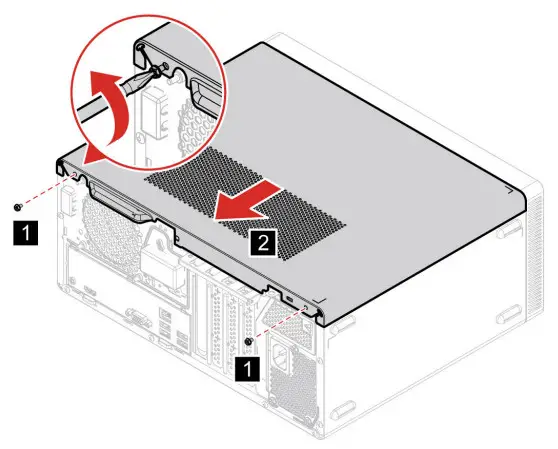 Lenovo 90RX009GUS IdeaCentre 5 Mineral Grey Desktop - Figure 5
