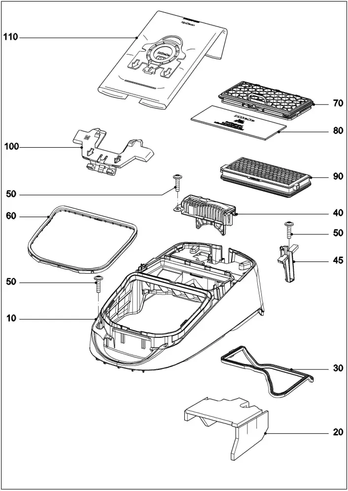 Miele SDAB0 Vacuum Cleaner A02