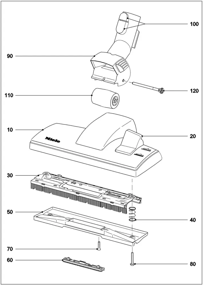 Miele SDAB0 Vacuum Cleaner A08
