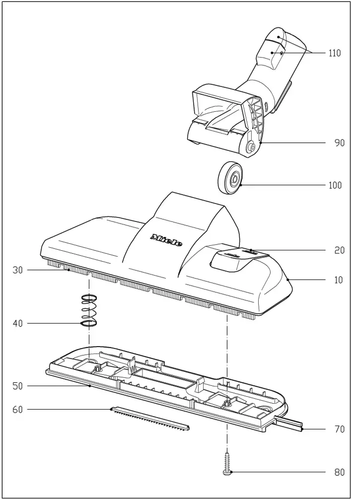 Miele SDAB0 Vacuum Cleaner A09