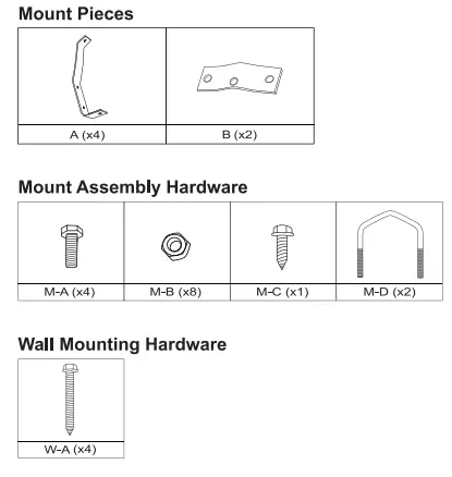 skywalker-SKY32813-6-Inch-Heavy-Duty-Wall-Mount-Kit-for-TV-Antenna-Mast-Installation-FIG-1