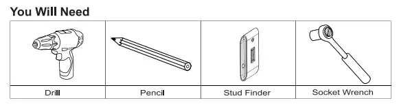 skywalker-SKY32813-6-Inch-Heavy-Duty-Wall-Mount-Kit-for-TV-Antenna-Mast-Installation-FIG-2