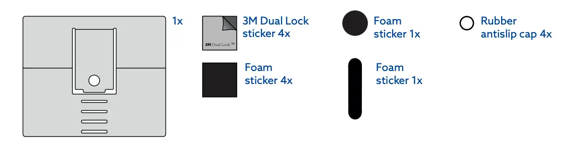 R-Go Riser Attachable Laptop Stand