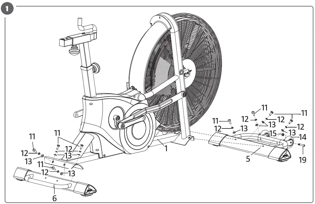 KAYOBA 022383 AirBike-fig2