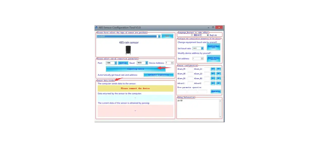 Itsensor Rs485 Software User Guide
