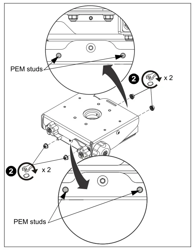 CHIEF VCT XL Projector Mount - Figure 2