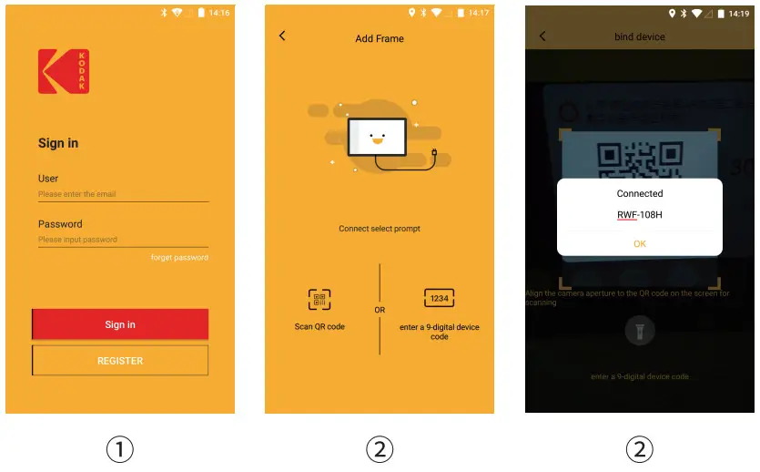 KODAK RCF Series WiFi Classic Photo - 1