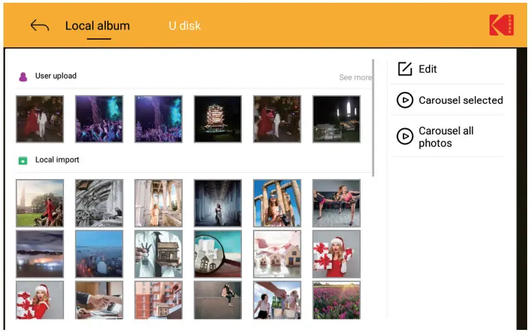 KODAK RCF Series WiFi Classic Photo - 16