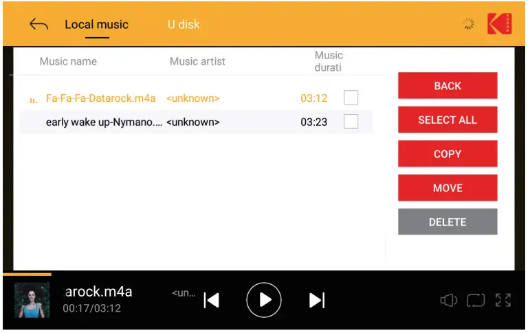 KODAK RCF Series WiFi Classic Photo - 20