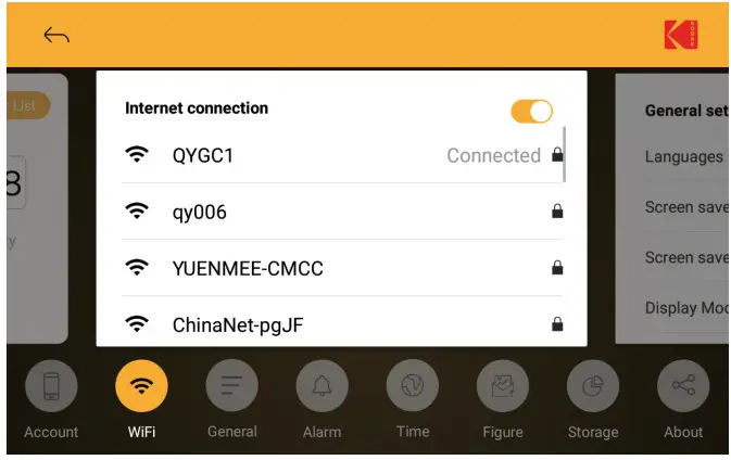 KODAK RCF Series WiFi Classic Photo - wifi