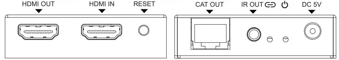 Climax HEC150IPLV2 HDMI Over IP Extender with Loop Out fig 1