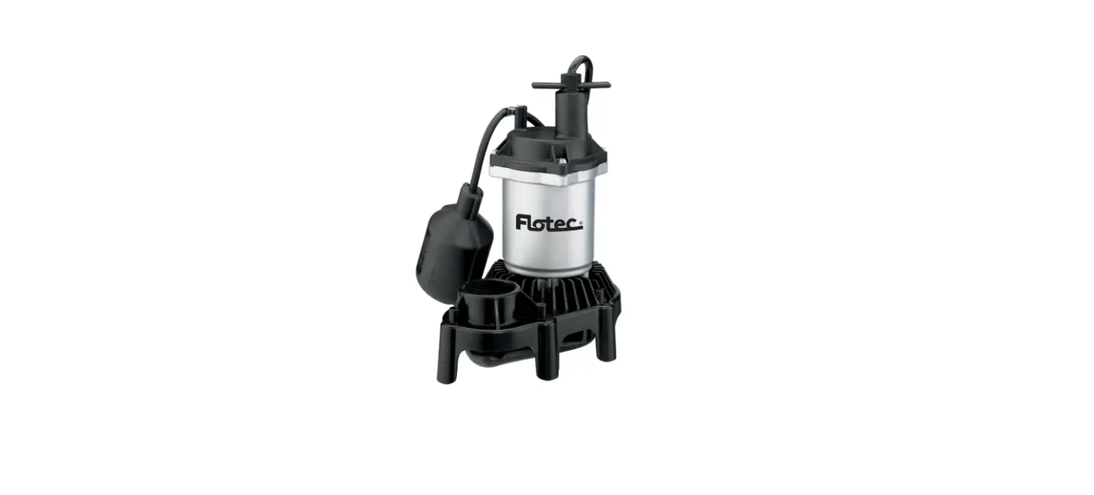 Flotec Fpzs25t Submersible Plastic Sump Pumps Owner's Manual
