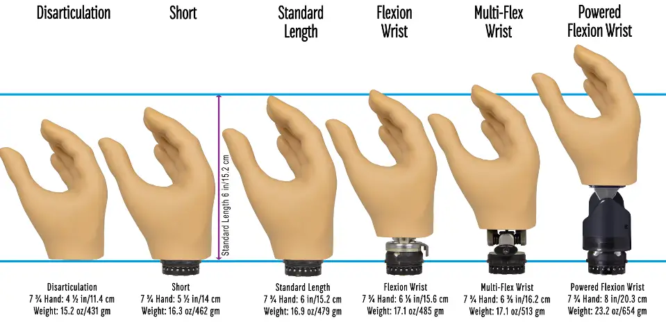 fillauer 1910013 MC Standard Hand - 3