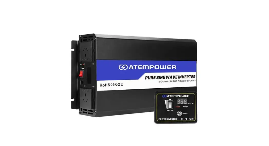 Atempower Psi3000-blk-ud-ap 3000w Dc-ac Pure Sine Wave Inverter User Manual