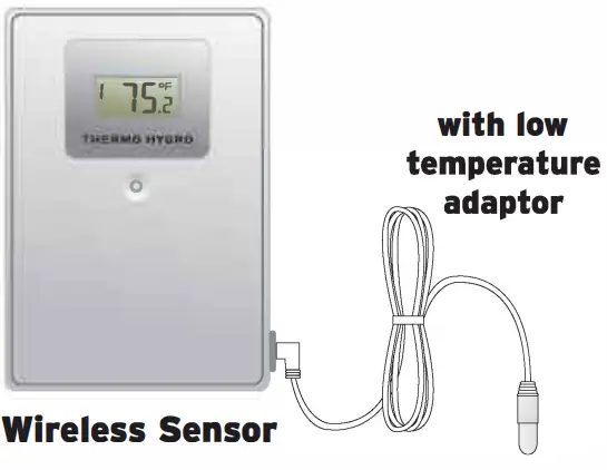 AcuRite OO592W Deluxe Wireless Weather Station & Atomic Clock - Wireless Sensor