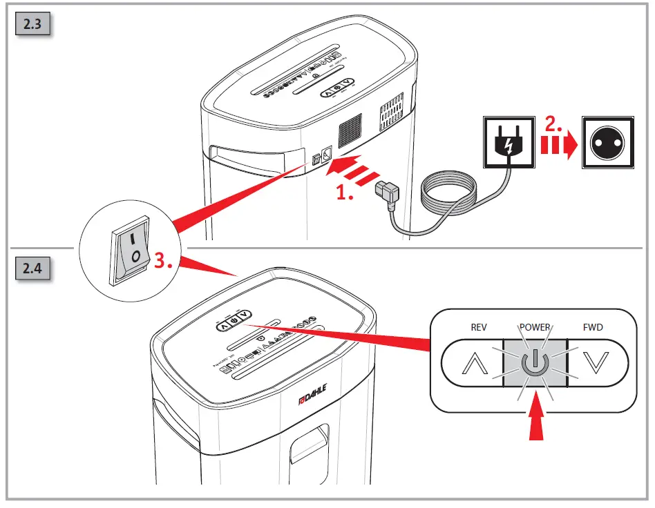 DAHLE PaperSAFE PS 240 Deskside Shredder 6