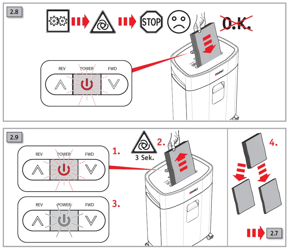 DAHLE PaperSAFE PS 240 Deskside Shredder 9