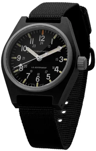 MARATHON WW194009 General Purpose Quartz MaraGlo Watch
