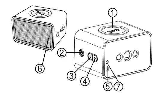 Xing-Da-Electronics-7197-05-Wooden-Bluetooth-Speaker-with-Wireless-Charging-Pad-fig-1