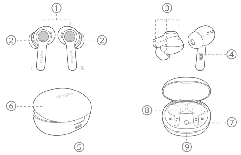 IKEA BROGRUND Wash Basin Mixer Tap - earfun Air Pro 2 Hybrid ANC True Wireless Earbuds - 2