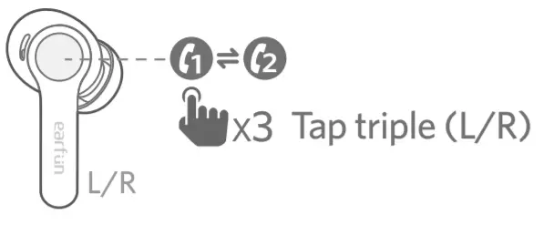 IKEA BROGRUND Wash Basin Mixer Tap - earfun Air Pro 2 Hybrid ANC True Wireless Earbuds - Playing music9