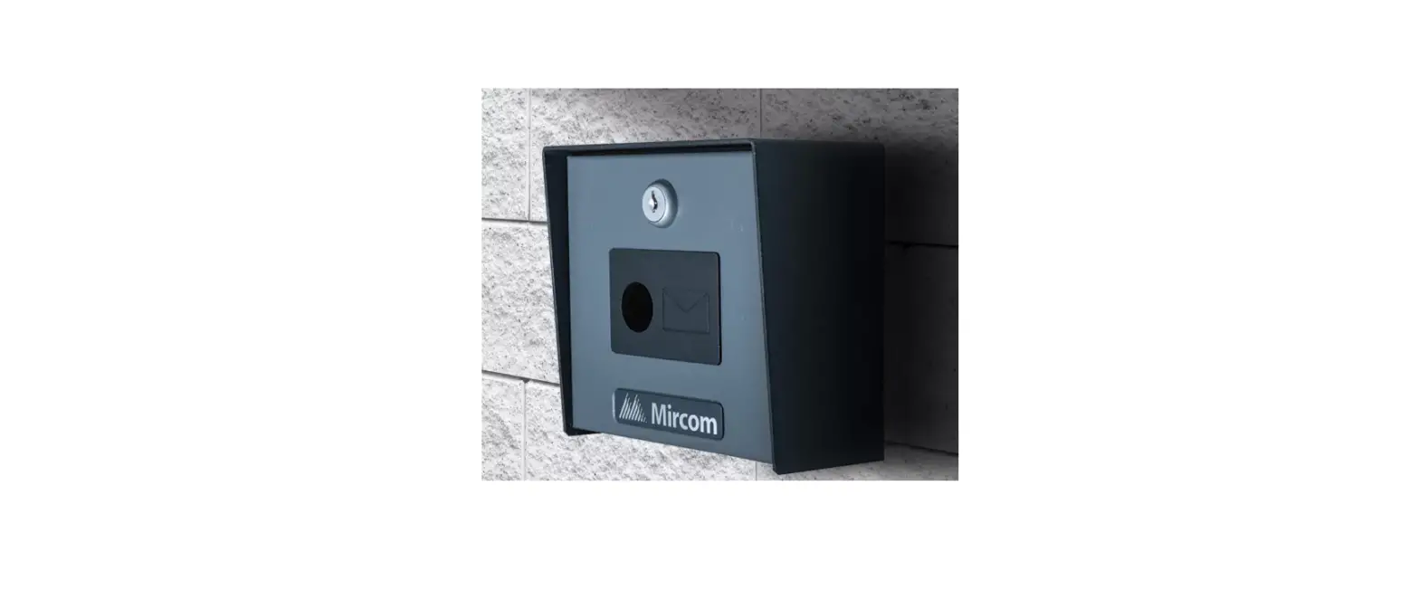 Mircom Tx3-pl-encl Postal Lock Enclosure User Manual