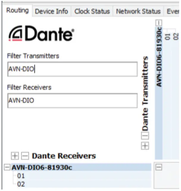 SONIFEX AVN DIO0 Series DIO Audiophile Dante Interfaces - fig 4