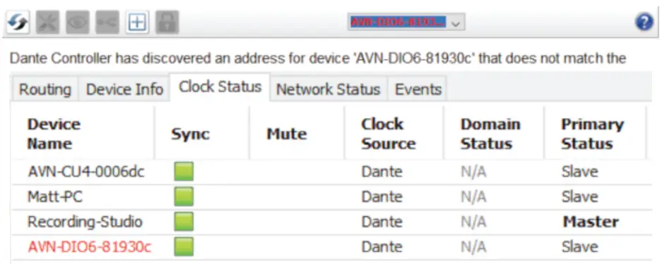 SONIFEX AVN DIO0 Series DIO Audiophile Dante Interfaces - fig 5