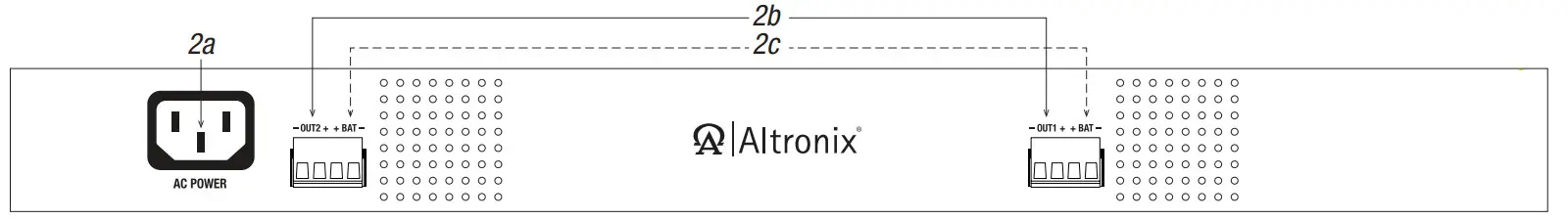 Altronix VertiLine563V Rack Mount Power Supply-Charger - Figure 2