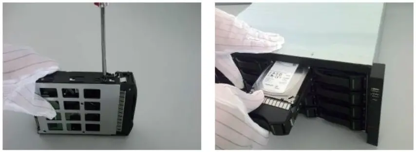 urmet NVR NEIUS SERIES Video Recorder - slot on the front panel