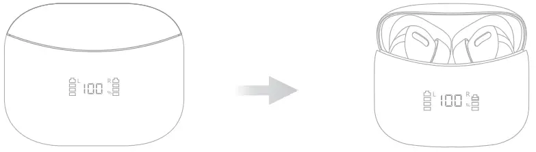 ZINGBIRD X15 002 Wireless Earbuds Bluetooth Headphones 60H Playtime Ear Buds - Figure 3