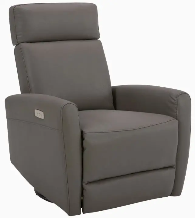 Gilman Creek-FURNITURE-1635431-Leather-Power-Swivel-Glider Recliner
