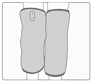 COMFIER CF 5701G Heated Knee Brace with Massage - Opt 1