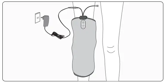 COMFIER CF 5701G Heated Knee Brace with Massage - Opt 2