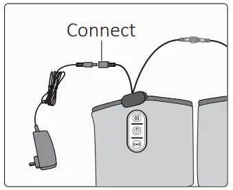 COMFIER CF 5701G Heated Knee Brace with Massage - Opt3