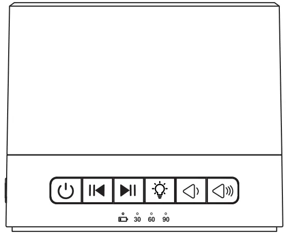 BUFFBEE C5 Sound Machine with Nightlight-FIG1